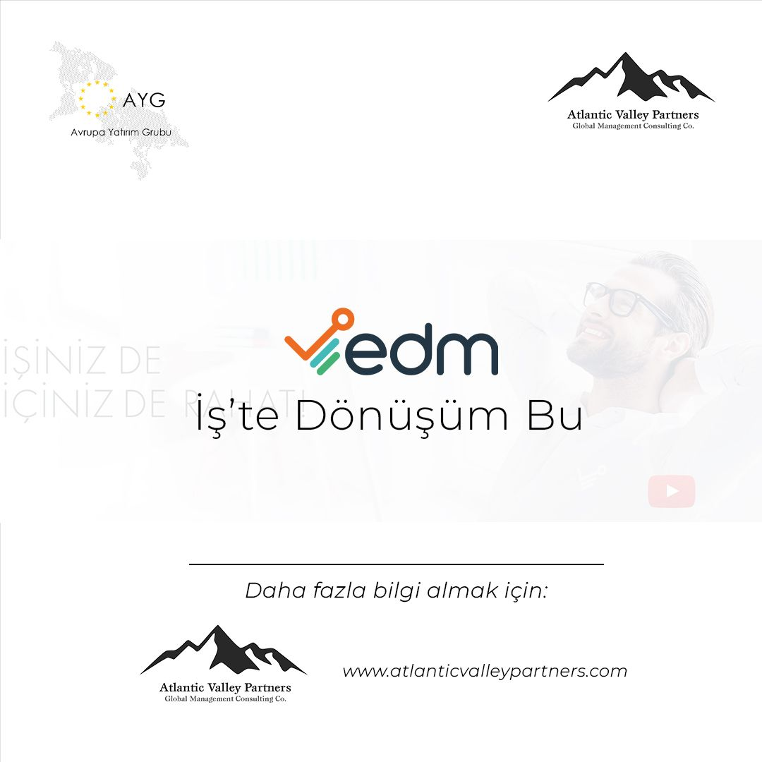  EDM Bilişim ile Atlantic Valley Polonya Pazarı Stratejik Ortaklık